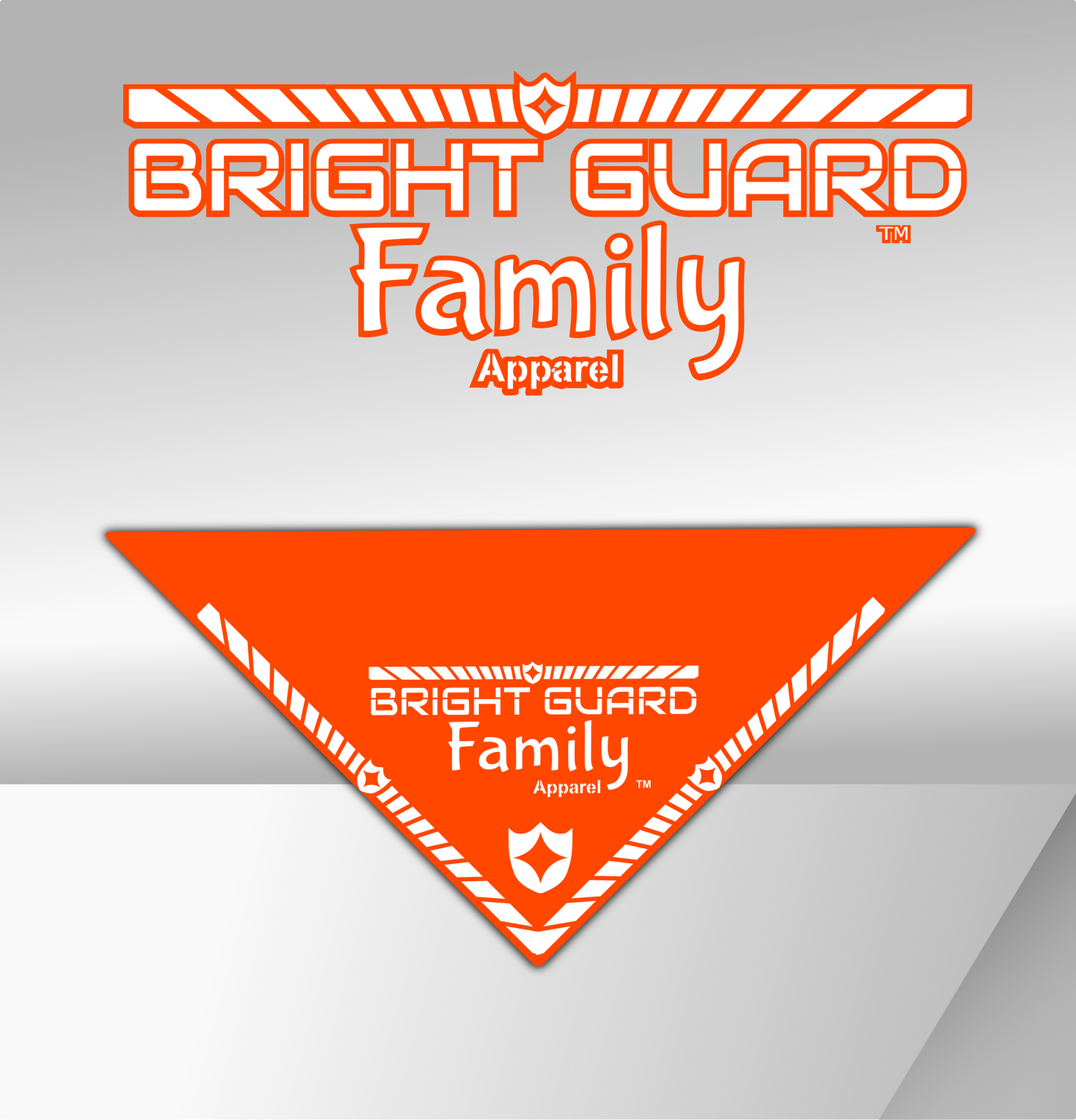 Brite Guard Reflective Pet Bandana -Fits med to large dogs