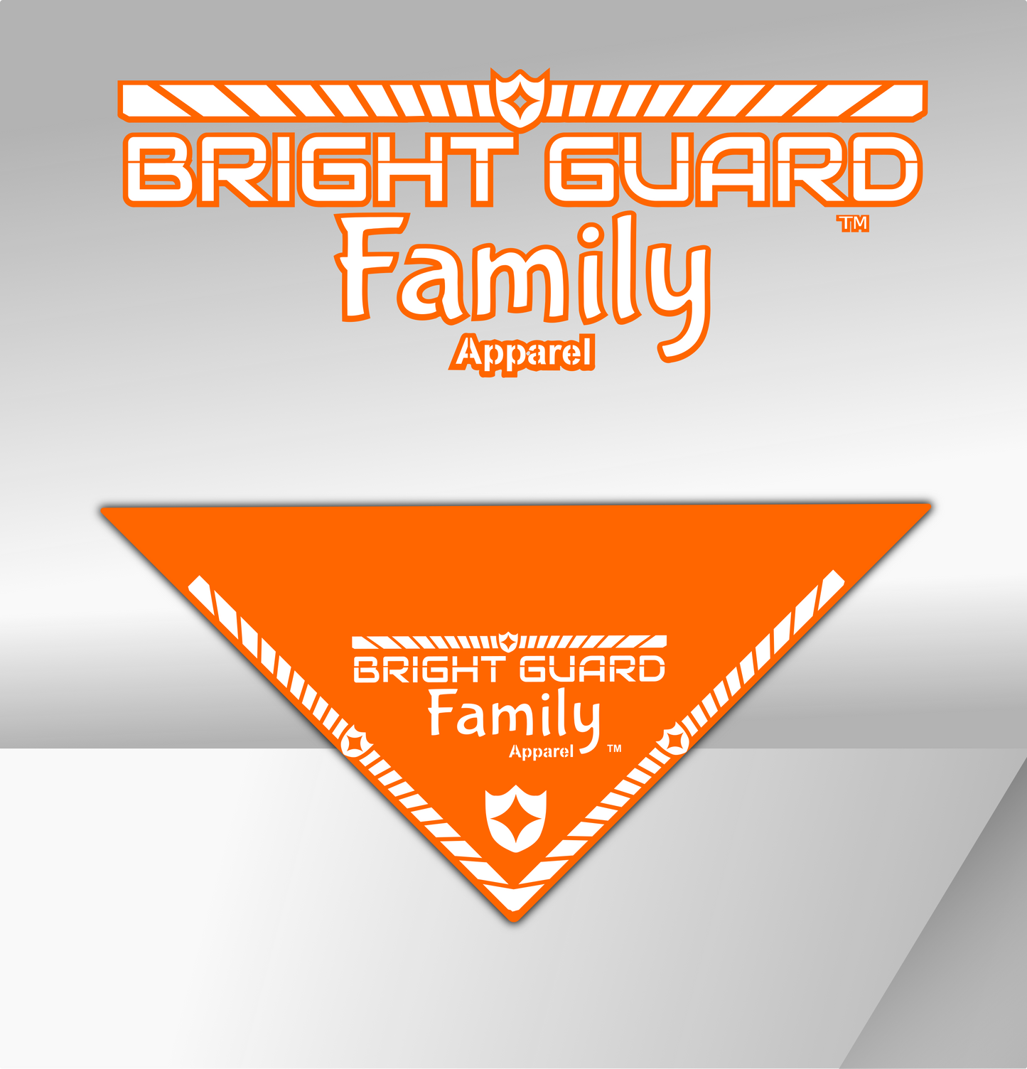 Brite Guard Reflective Pet Bandana -Fits med to large dogs