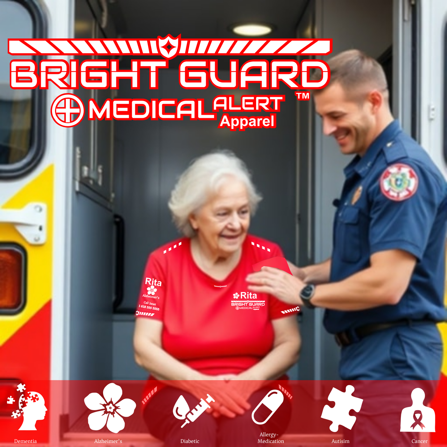 Bright Guard Medical Alert T-Shirt