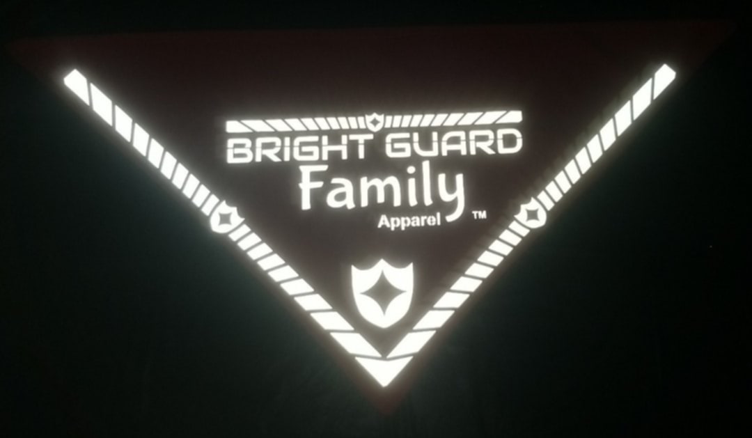 Brite Guard Reflective Pet Bandana -Fits med to large dogs